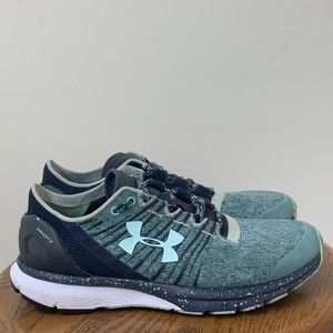 Under Armour Womens Charged Bandit 2 1273961-960 Green Running Shoes Sneaker 6.5